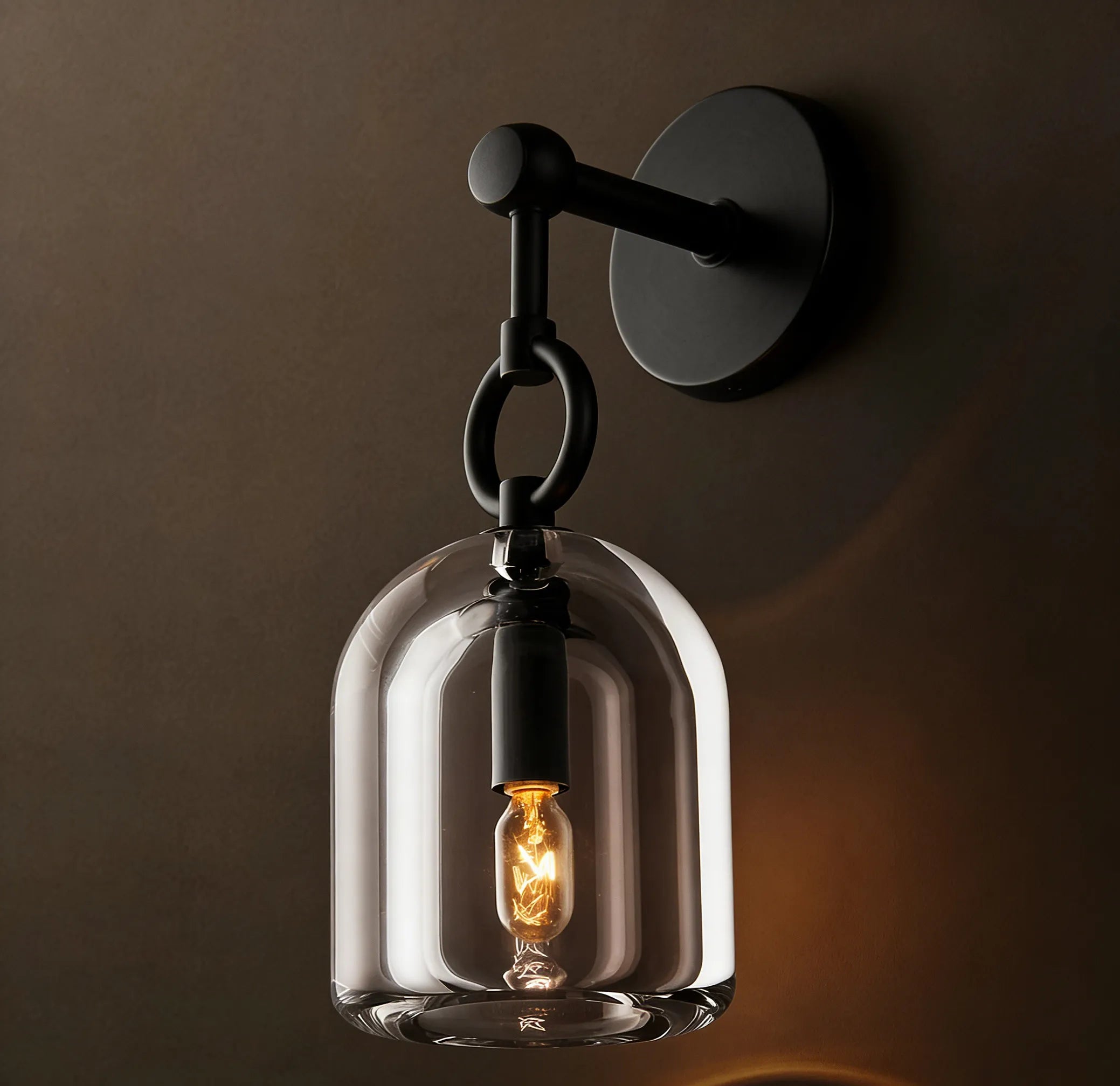 Cloche Crystal Sconce - View 2