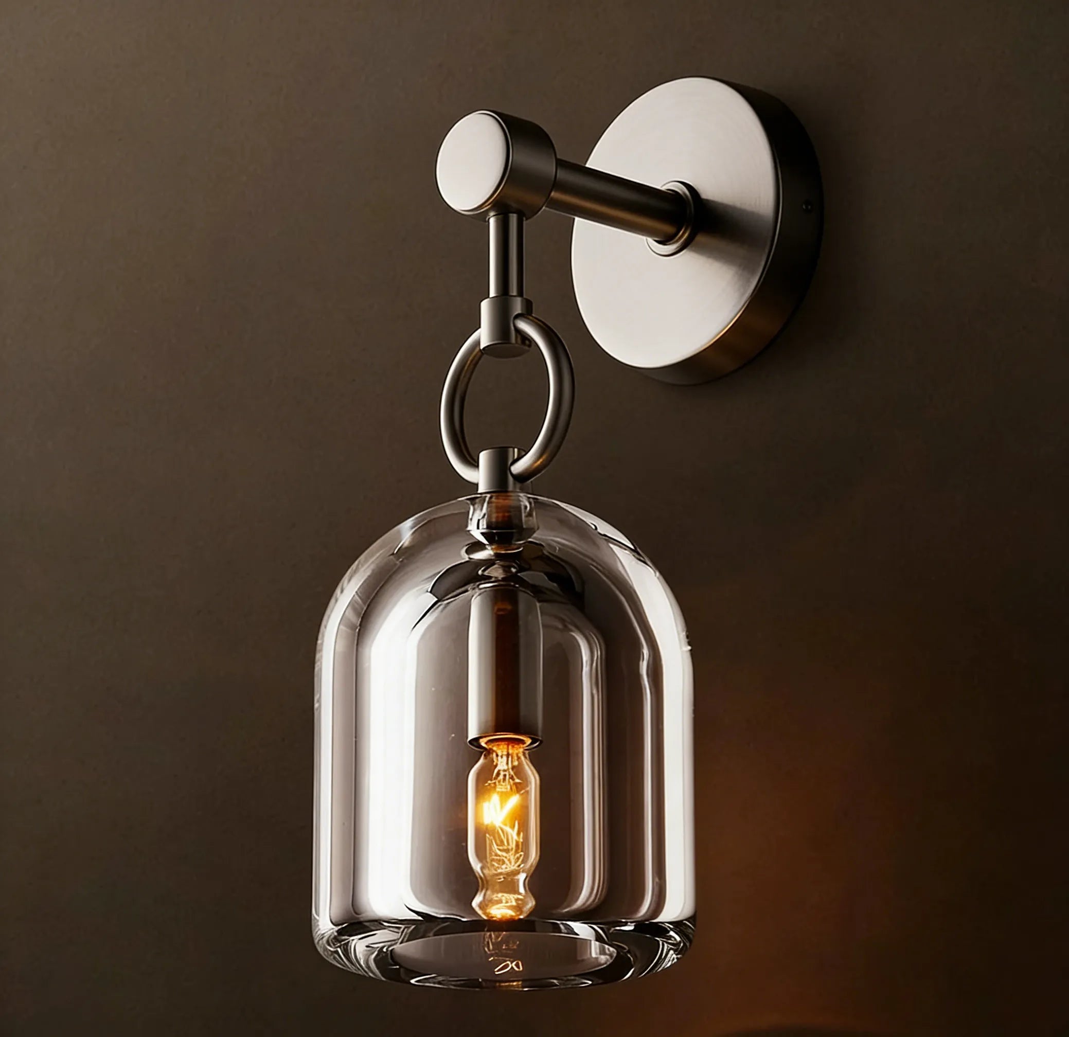 Cloche Crystal Sconce - View 3