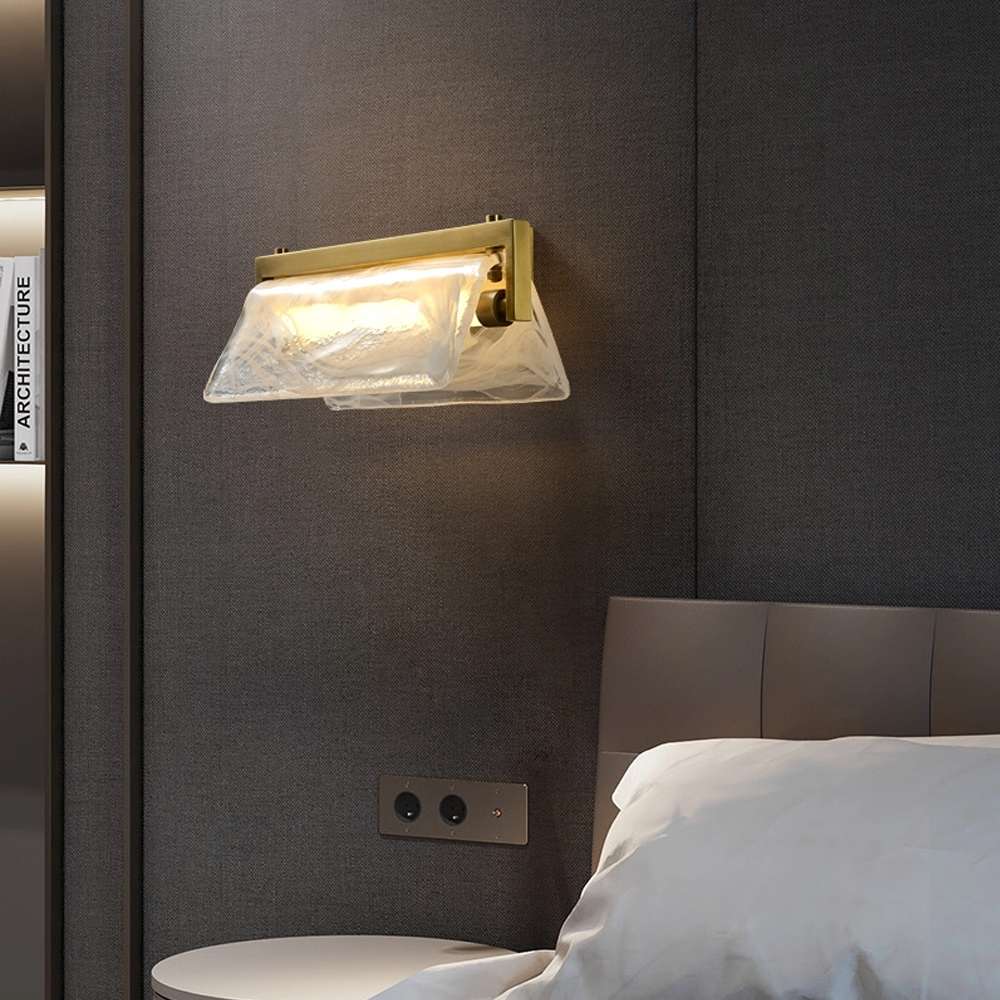 cloud glass wall lamp