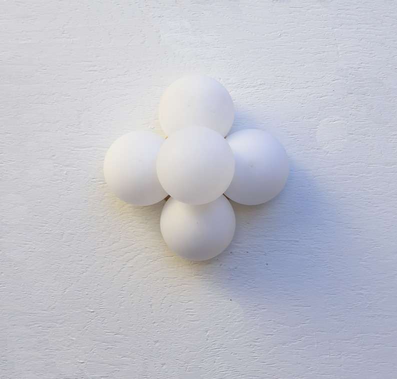cloud round wall sconce