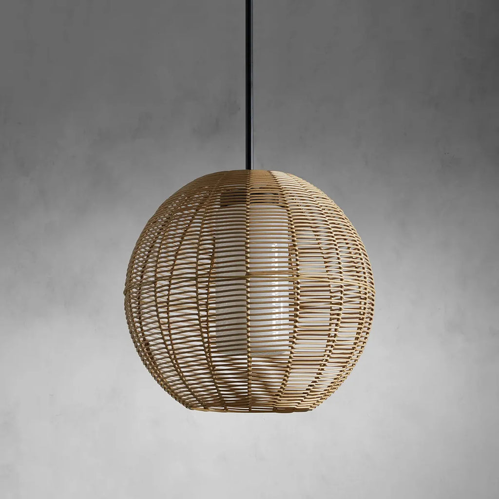 cohen globe outdoor pendant