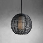 cohen globe outdoor pendant