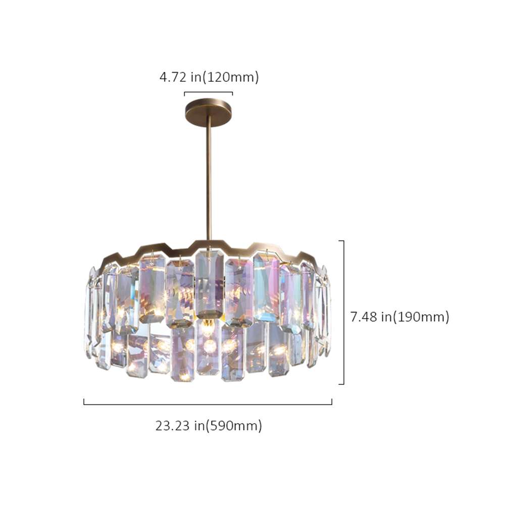 elegant living room crystal chandeliers
