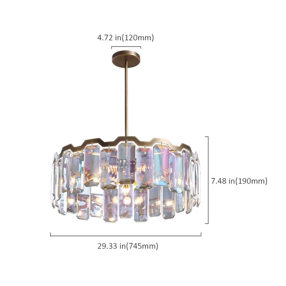 colorful lighting for elegant living rooms