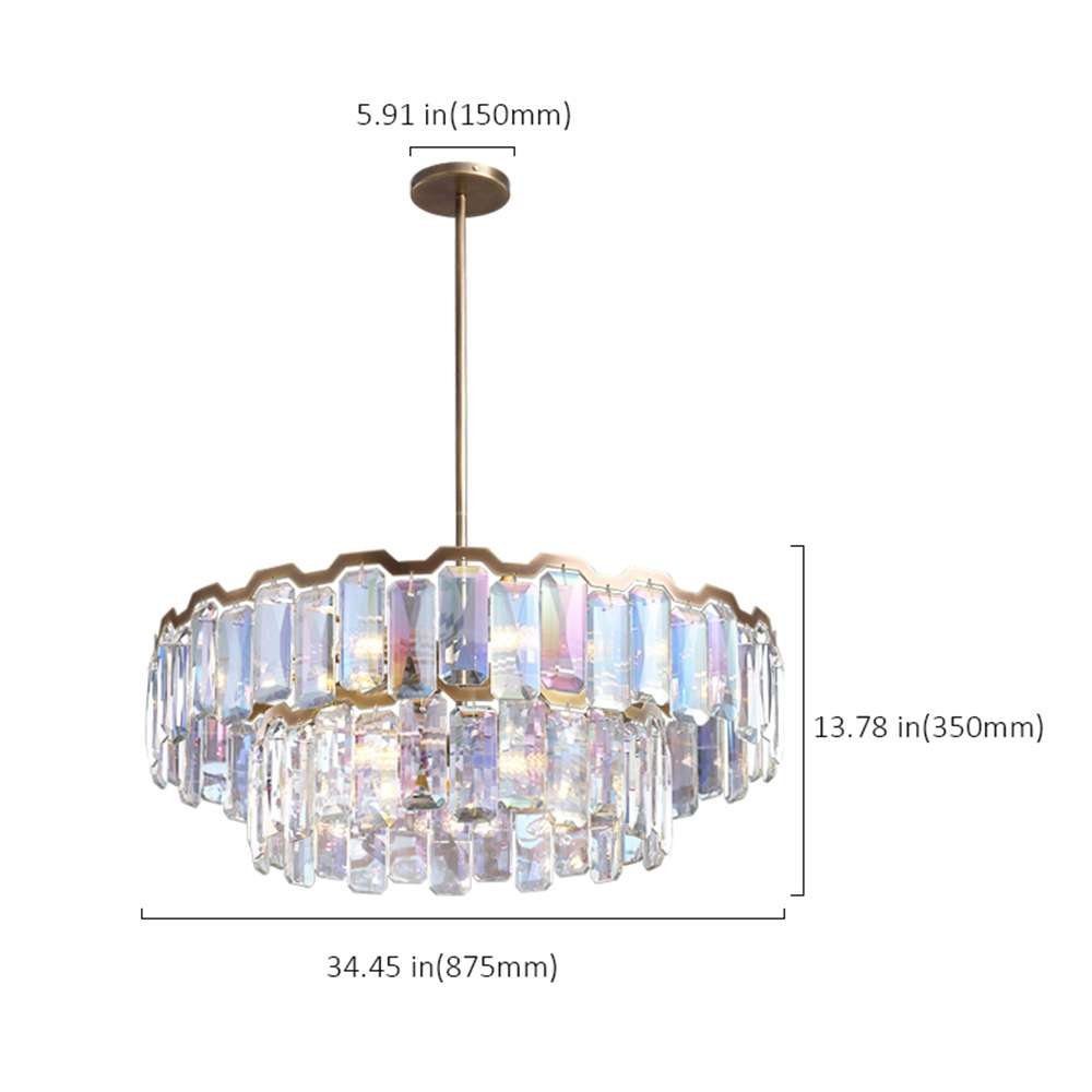 contemporary living room chandeliers