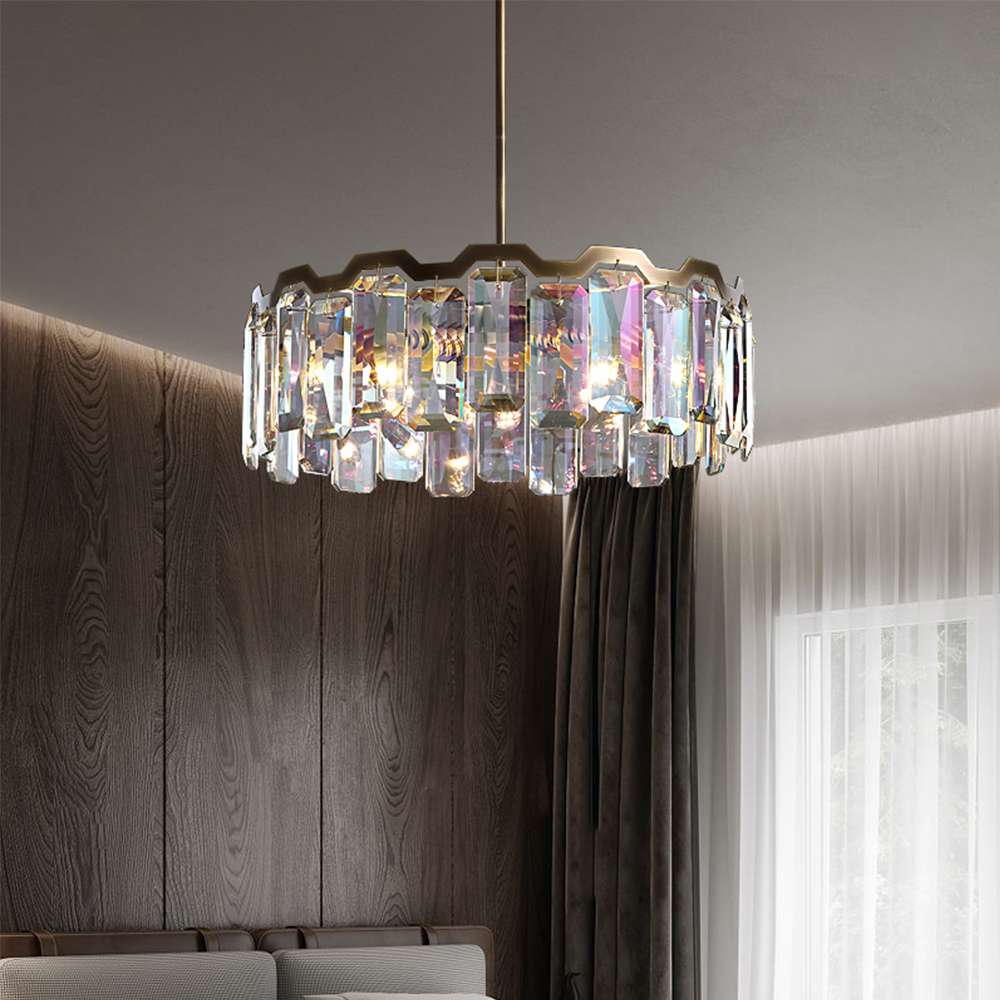 modern crystal lighting for interiors