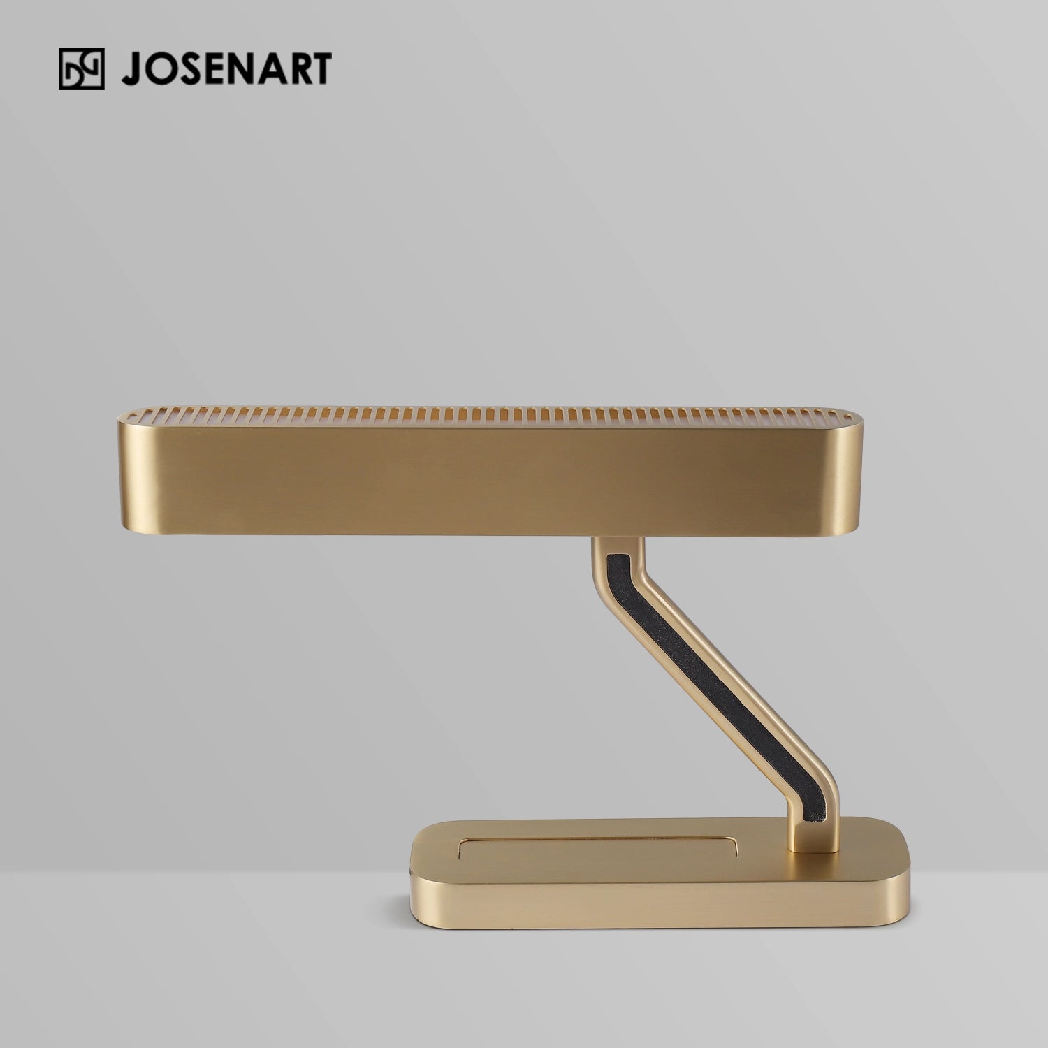 reading lamp in brass