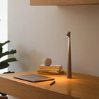stem rechargeable minimalist table lamp