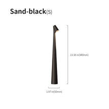conical led table lamp