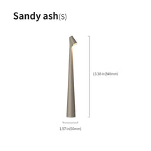 conical rechargeable table light