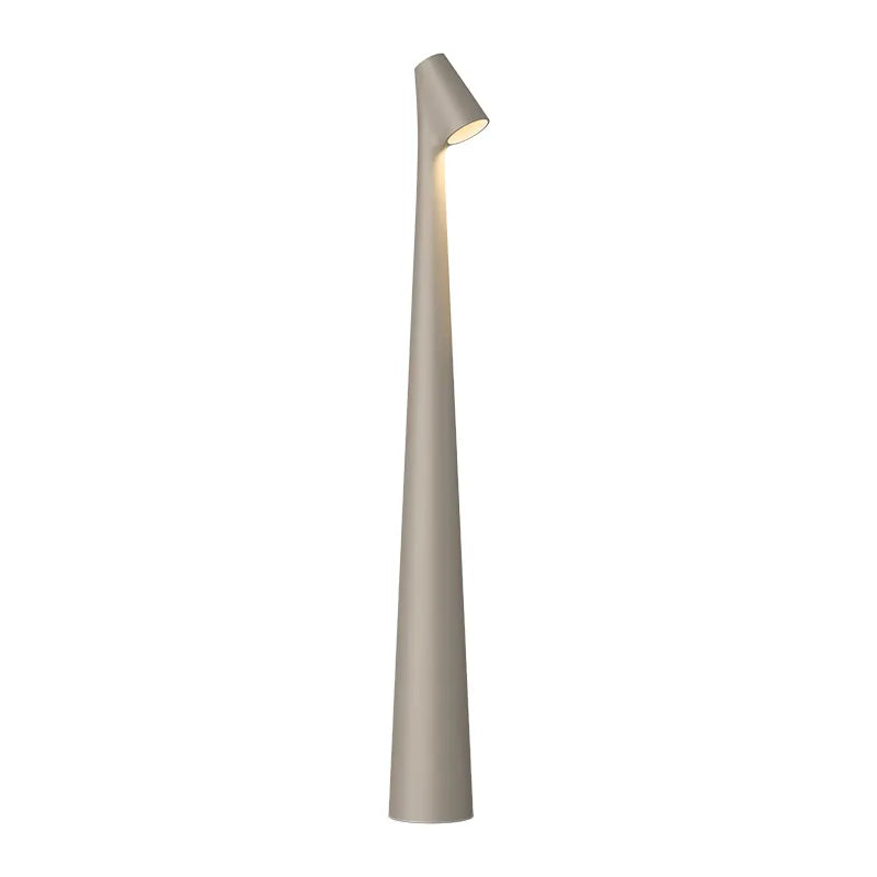 conical stem minimalist table lamp