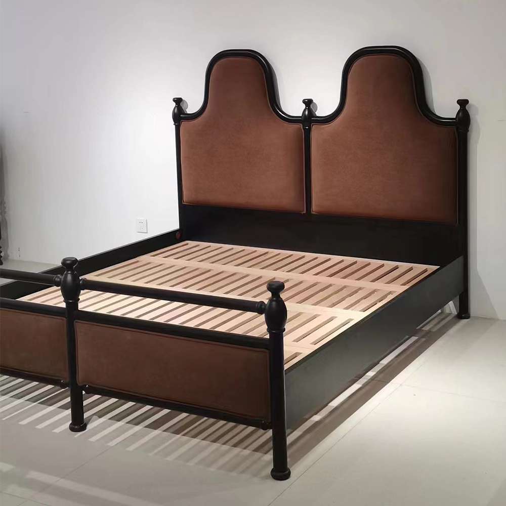 black king bed frame