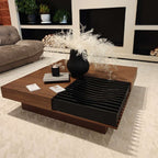 black coffee table