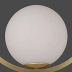 stylish glass globe pendant