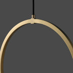 minimalist globe ceiling light