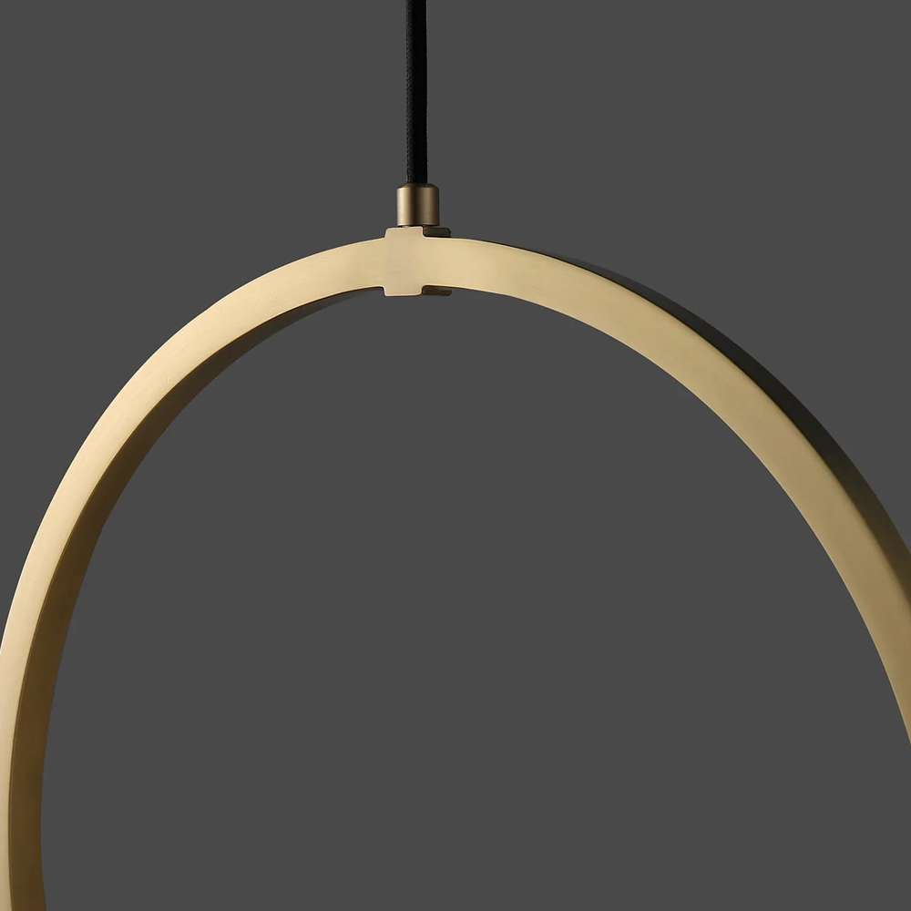 minimalist globe ceiling light