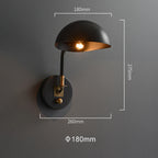 adjustable wall sconce with switch