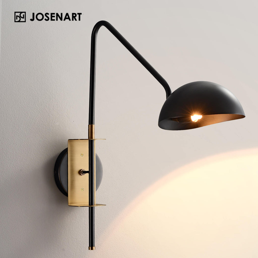 wall sconce with switch