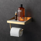 bath decor shelves