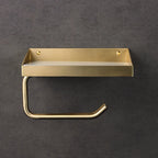 all brass bathroom shelves