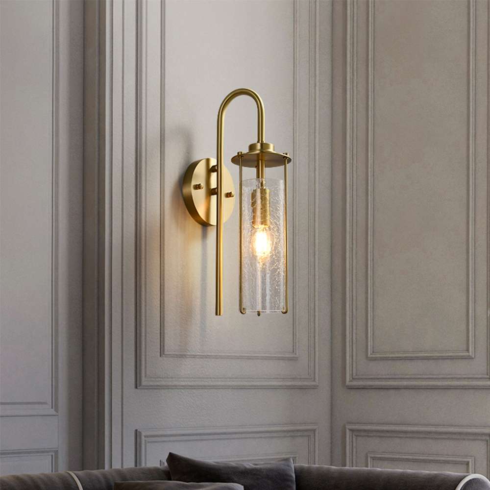 single light wall sconce fixture