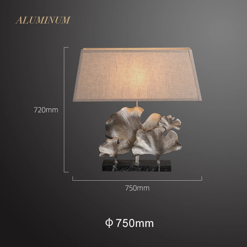 hand-carved craft table lamp