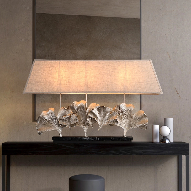 ginkgo shape craft lamp