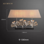 ginkgo shape marble lamp