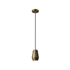 rustic copper hanging lamp