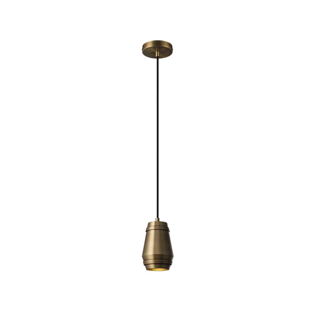 rustic copper hanging lamp