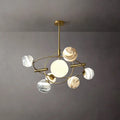 creative brass chandelier