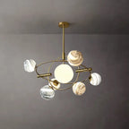 creative brass chandelier