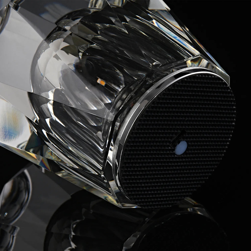 table lamp with crystal diamond