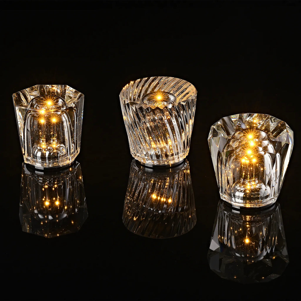 modern atmosphere crystal lamp