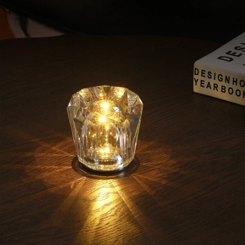 crystal diamond ambient lamp