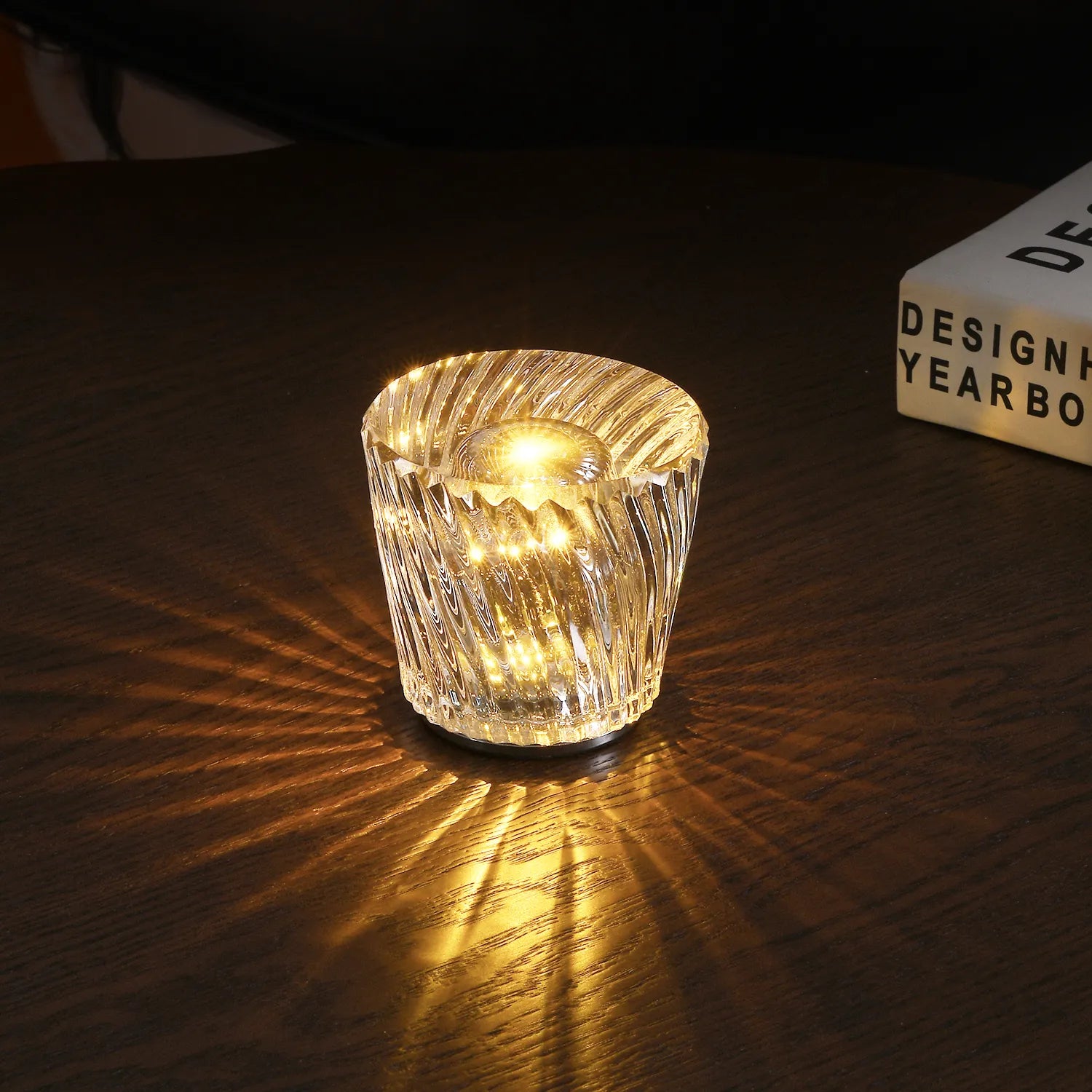 modern table lamp with atmosphere
