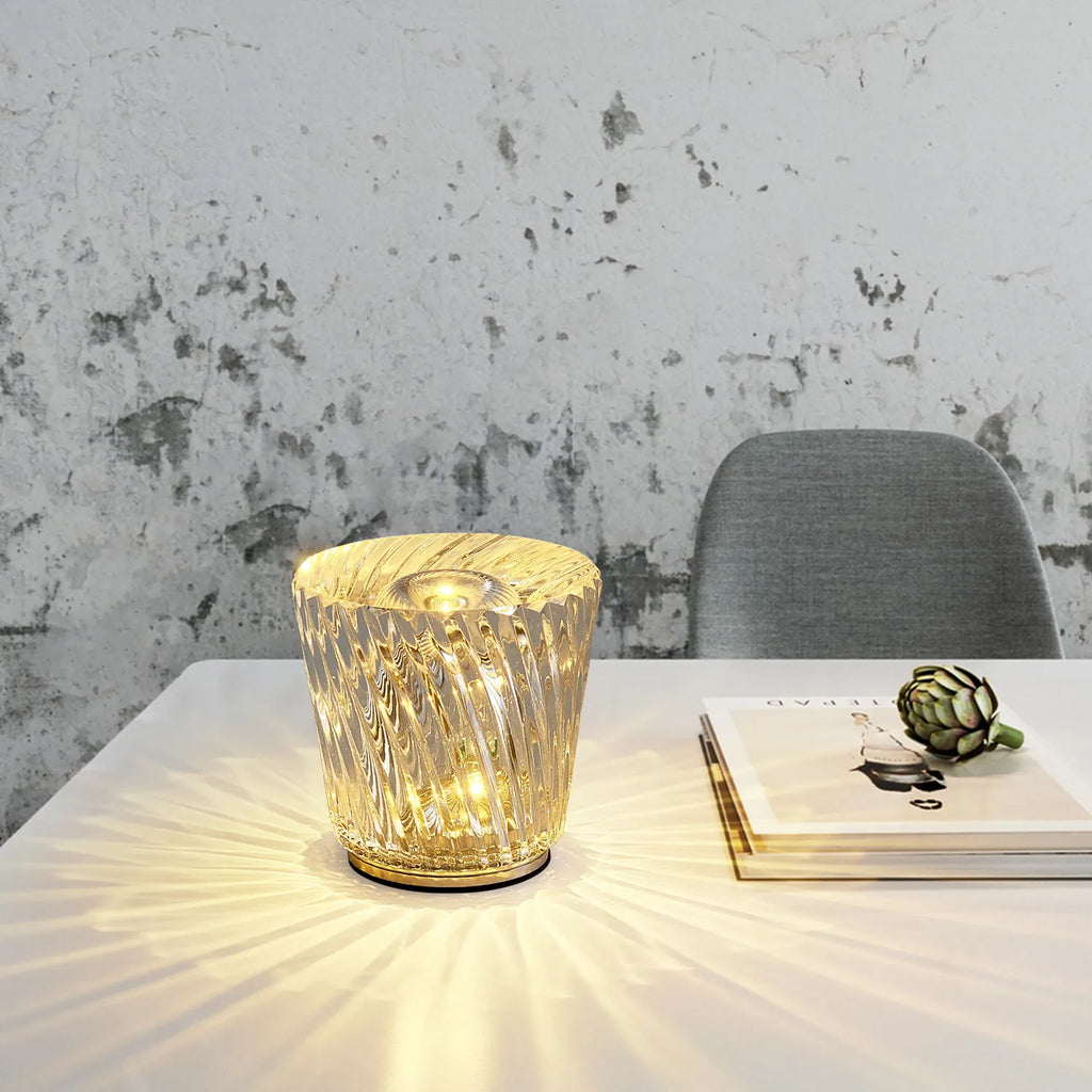 diamond ambient table lamp