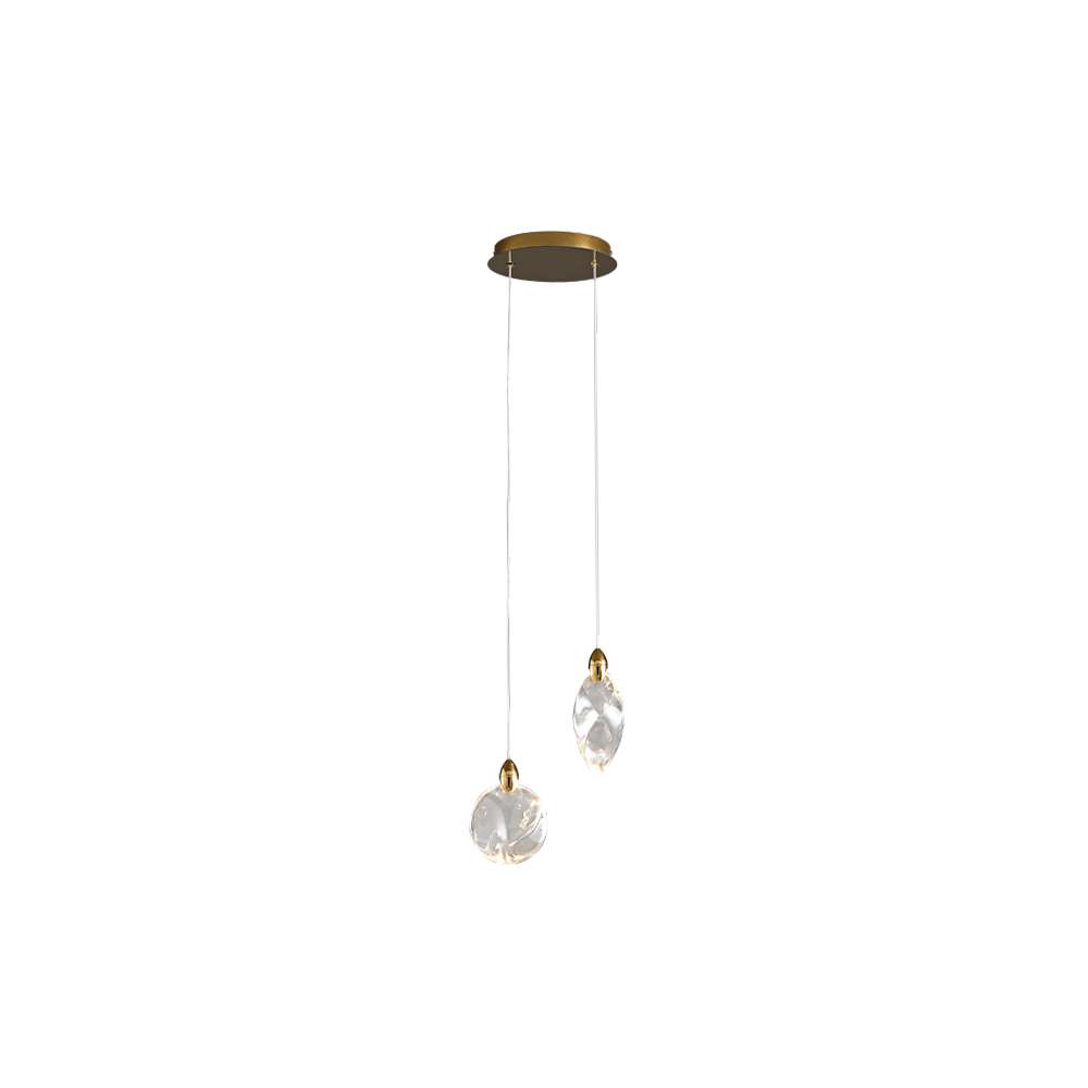 modern round chandelier