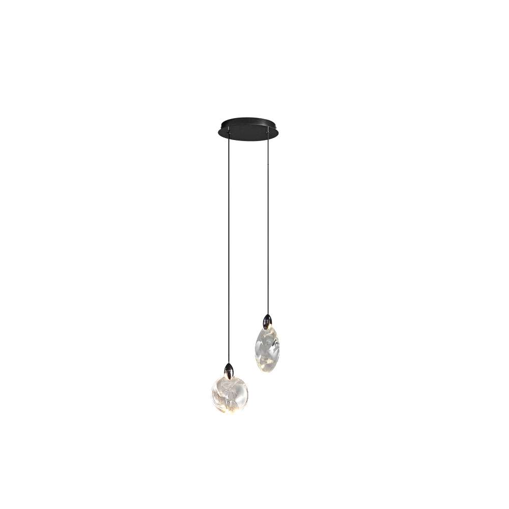modern crystal pendant light