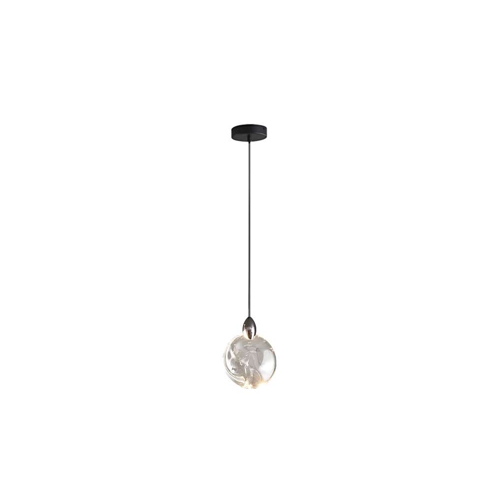 modern crystal round chandelier
