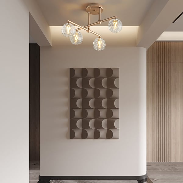 gold crystal chandelier