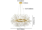 crystal firework chandeliers