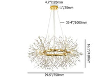 crystal firework chandeliers