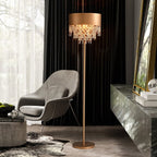 multiple light led floor lamp