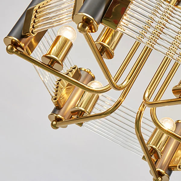 elegant crystal chandelier