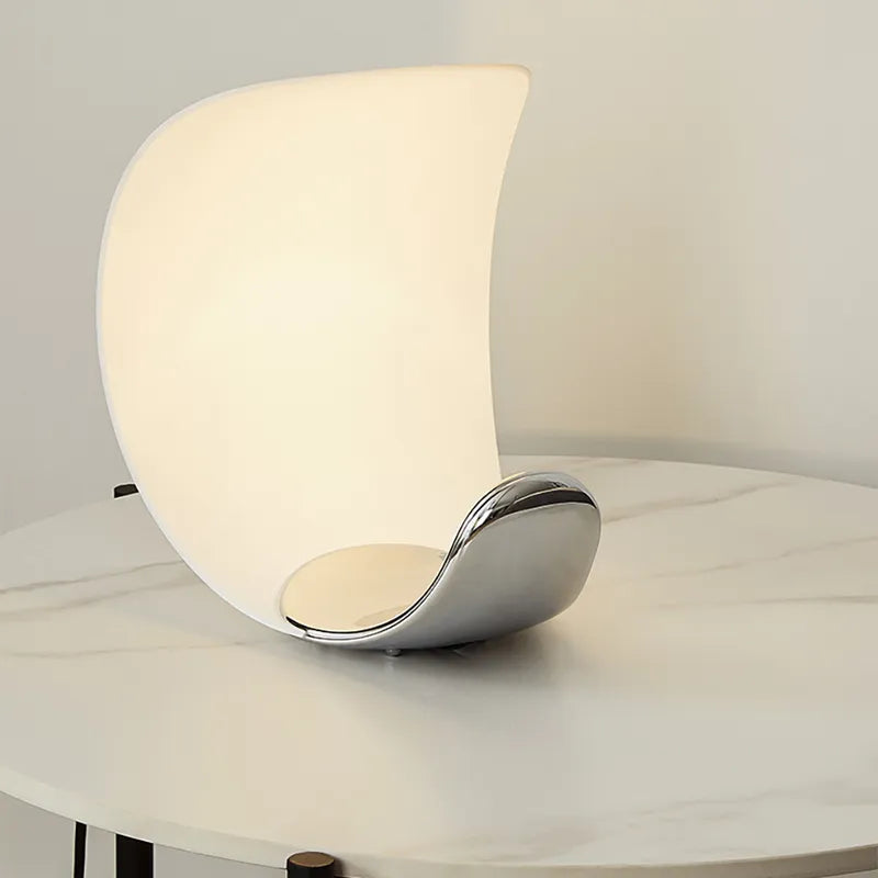 led curl table lamp