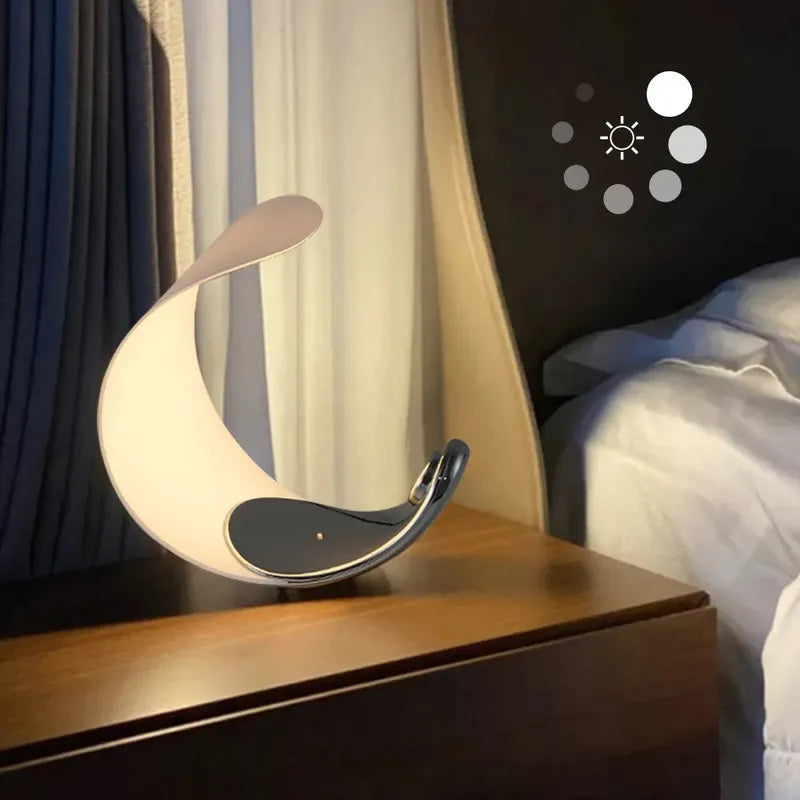 curl led table lamp