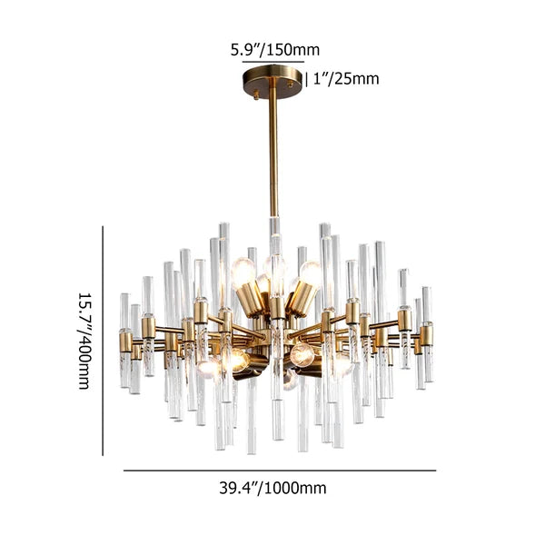 crylick quebec chandelier