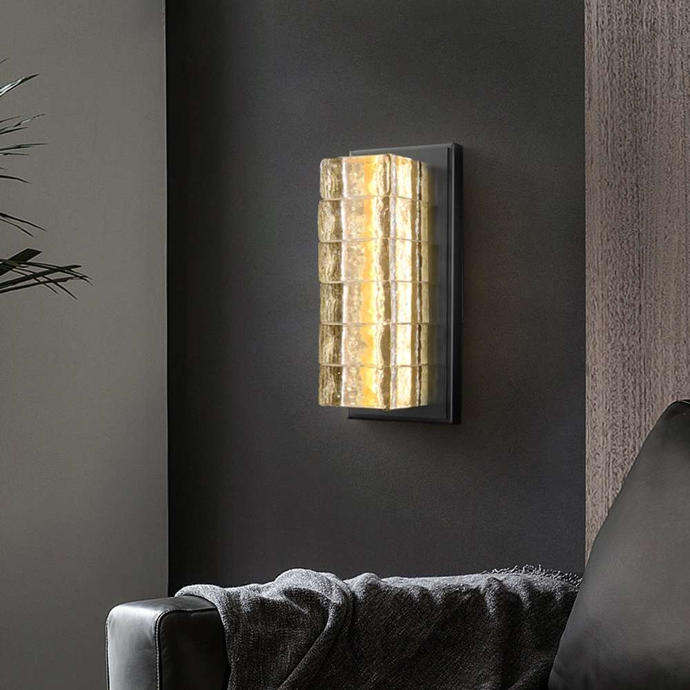 cyan wall sconce light fixture