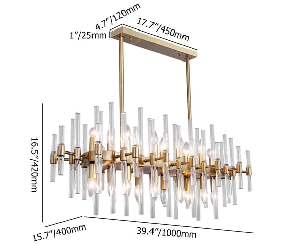 eye-catching island light